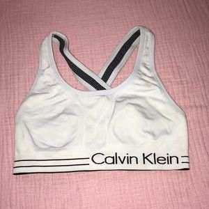 Calvin Klein reversible sports bra small